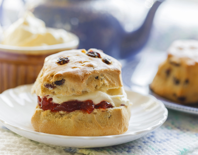 Simply-Delicious-Scones and Jam